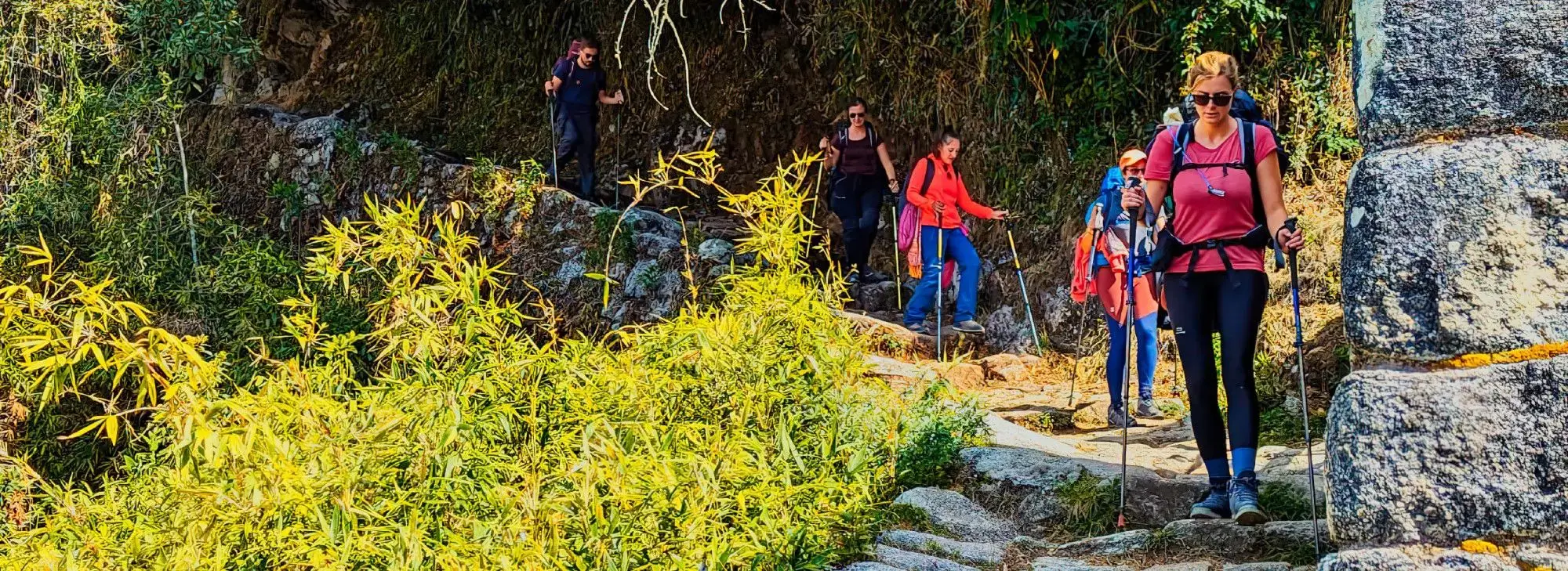 inca trail banner panoramic