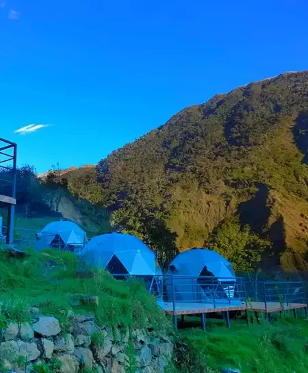 Collpapampa Sky Domes Salkantay sunset small