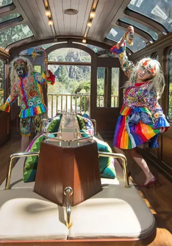 Vistadome Train to Machu Picchu show