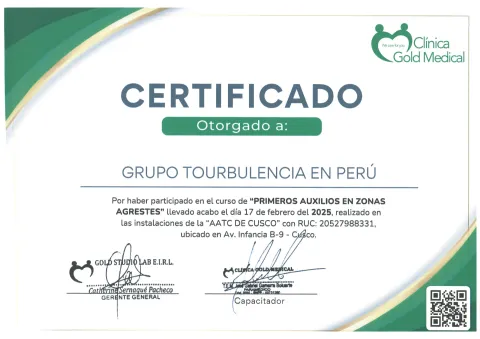 Gold Medical Scaled | Xtreme Tourbulencia