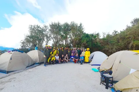 Phuyupatamarca camp site | Xtreme Tourbulencia Phuyupatamarca camp site | Xtreme Tourbulencia