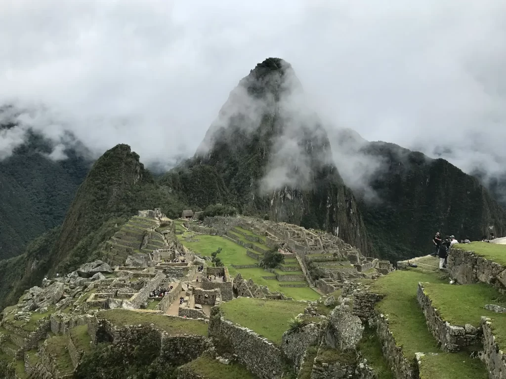 rainy season in Machu Picchu