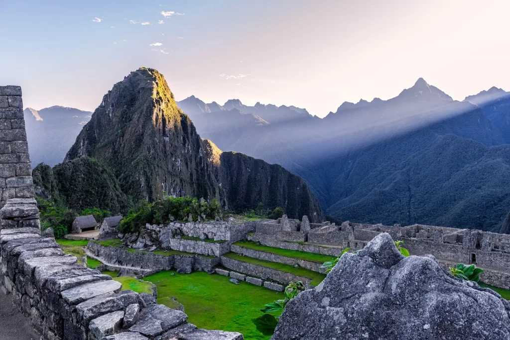 dry season in Machu Picchu
