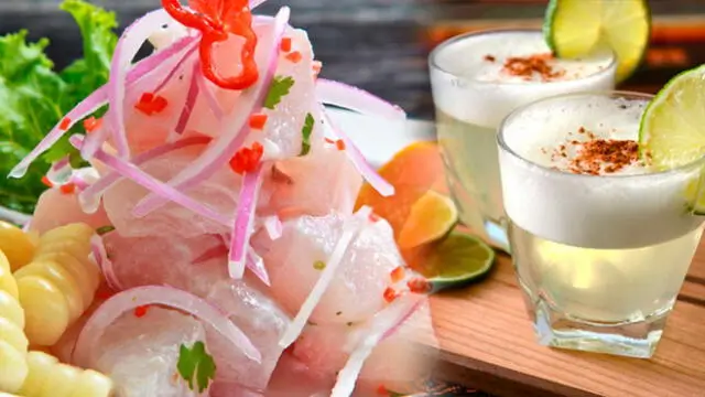 Ceviche y Pisco Sour
