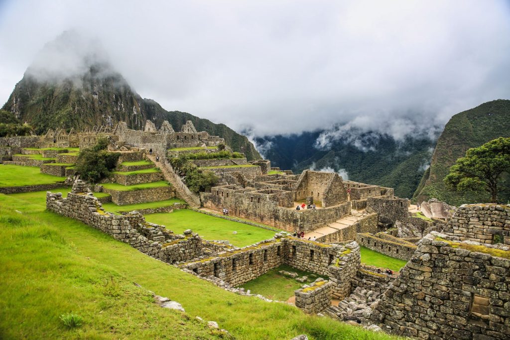 Ciudadela inca en Machu Picchu 