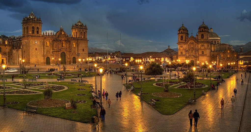 Plaza de armas del Cusco  