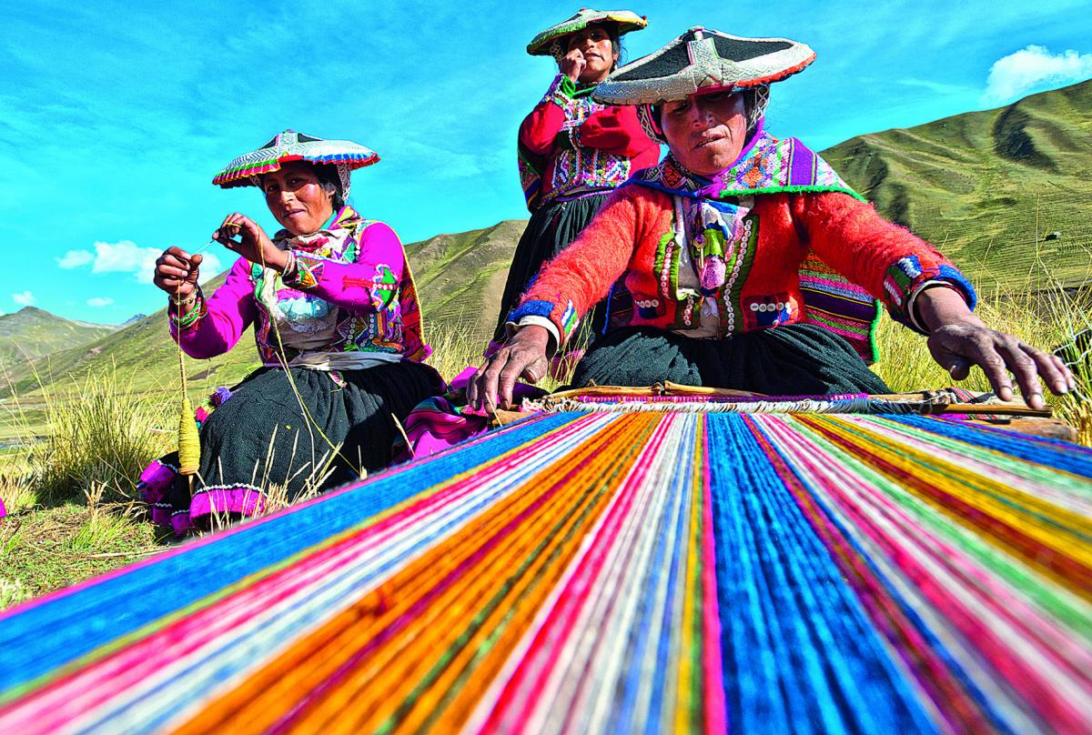 Typical costume of Cusco