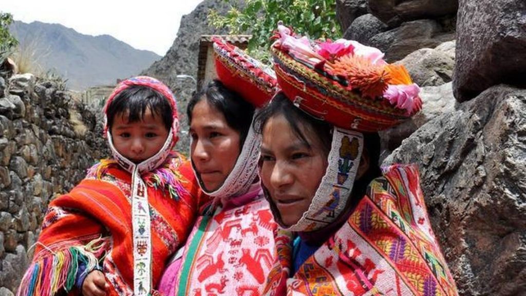 Typical costume of Cusco